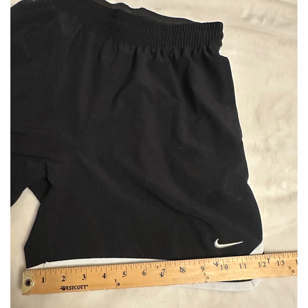Nike Boys M Dri-FIT Basketball Shorts Black White Striped FN2659-010 Athletic - Picture 14 of 14